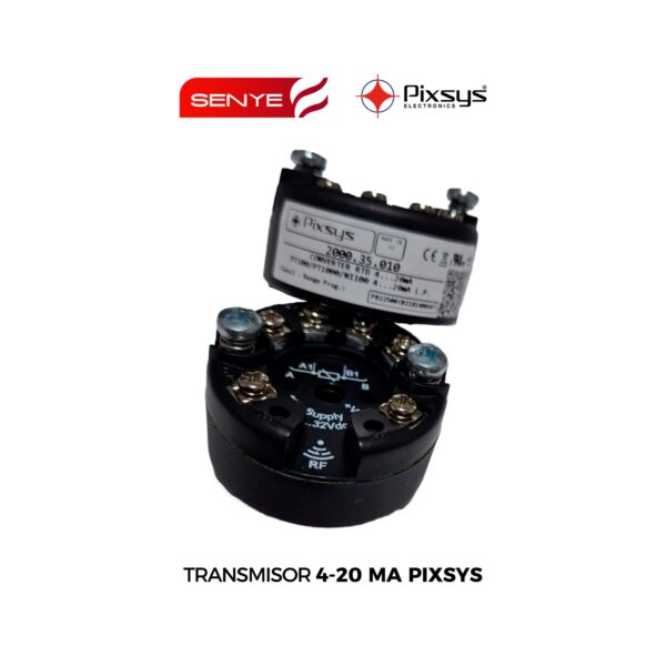 Transmisor 4–20 mA Pixsys